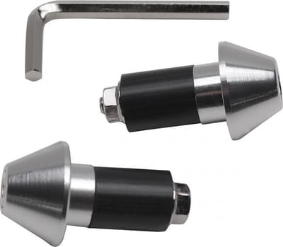 replay stuureinde gepolijst aluminium paraplu voor stuur Ø14mm motor scooter 50
