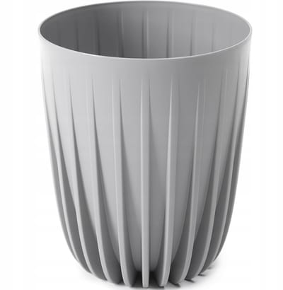 Lamela Mira Eco - Bloempot met Inzet - Grijs - 14,5 cm - Rond
