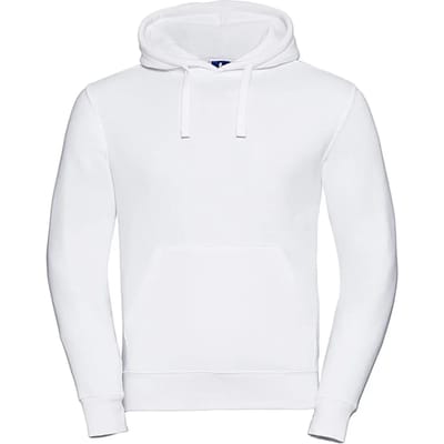 Russell- Authentic Hoodie - Wit - XXL