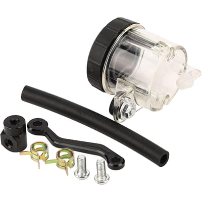 Motorfiets Voorremvloeistofreservoir Koppelingstank Oliebeker Universeel voor Motorfiets gray