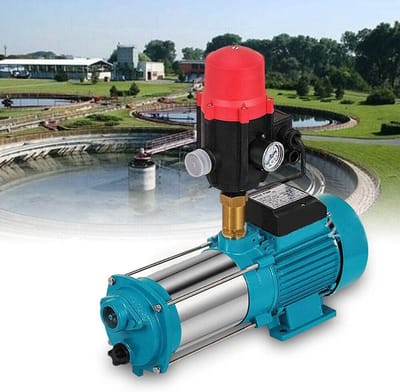 Centrifugaalpomp - Tuinpomp Waterpomp - Water Verplaatsen - Roestvrij staal - 6000 l/u - Zilver