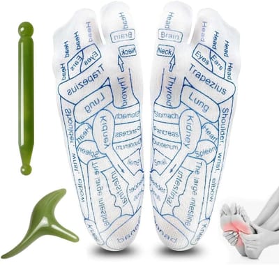 Comfortabele reflexologie sokken voor voetmassage, ideale sokken voor ontspanning en welzijn