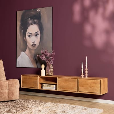 Zwevend tv meubel Ambiance Naturel | 200 cm