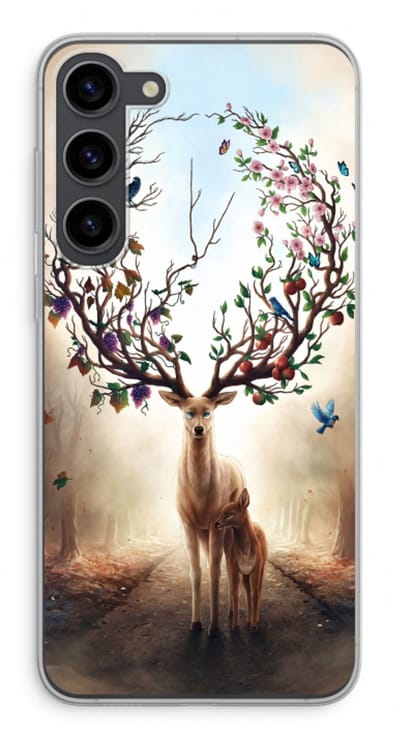 Case Company® - Hoesje geschikt voor Samsung Galaxy S23 Plus hoesje - Seasons Change - Soft Cover Telefoonhoesje - Bescherming aan alle Kanten en Schermrand