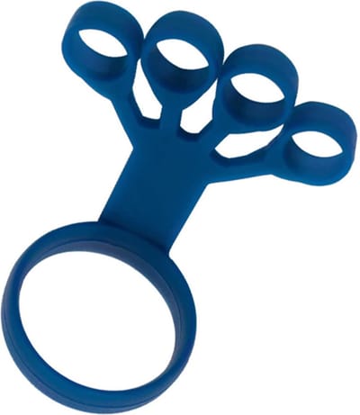 Hand- en vingertrainer Medium (Blauw) - Vingertrainer - Handtrainer - Polstrainer - Handrevalidatie - Polstrainer piano - Griptrainer - Handstretcher - Krachttrainer