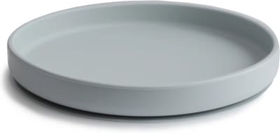 Mushie - Silicone Bord met Zuignap - Borden & kommen - Stone