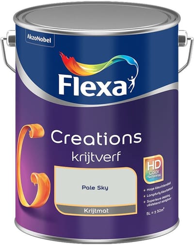 Flexa - Creations Muurverf Krijt - Pale Sky - Mengverf - 5 L
