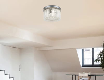 Globo - plafonniere - Joyce - chroom - metaal - Ø 37cm - LED - 68568-18