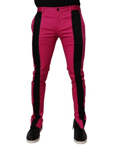Broek met zijstreepdetails