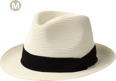 Nivard Zonnehoed - Reishoed - UV Beschermende Hoed - Bucket Hat - Festival - Pet - Hoedje Voor Dames & Heren - Hoofdbescherming - Wit - Maat M