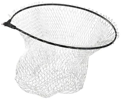 Zunzun Oval Mn Landingsnetkop Zilver 65 x 55 cm