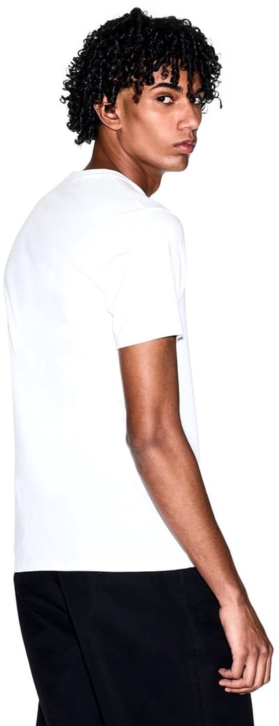 Armani Exchange Xm002788_af10356 T-shirt Met Korte Mouwen Wit M Man