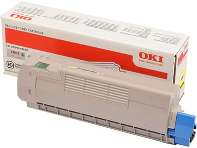 OKI 46507505 toner cartridge geel (origineel)