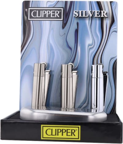 Clipper Vuursteenaansteker Chroom
