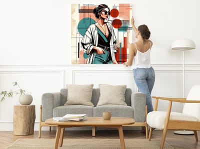Kunstprint | Wanddecoratie | Dibond | 60 × 60 cm