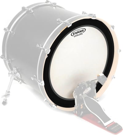 Evans EMAD Coated 22", BD22EMADCW, basDrum Batter - Bass drumvel