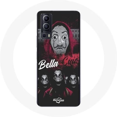 Vivo Y72 hoesje La casa de papel bella ciao-logo