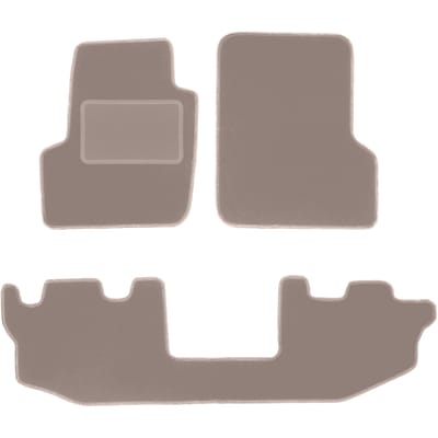 Beige velours vloermatten voor: Jeep Wrangler TJ SUV (1996-2006)