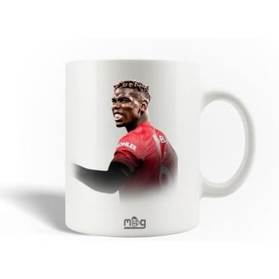 Mug en Céramique Manchester United Paul Pogba Footballeur International Poster