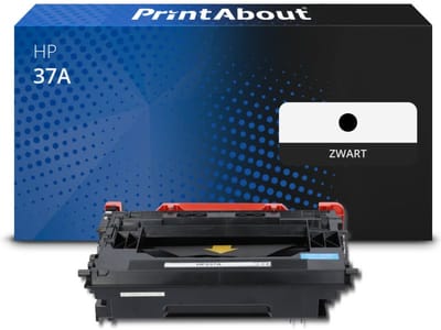 PrintAbout huismerk Toner 37A (CF237A) Zwart Geschikt voor HP