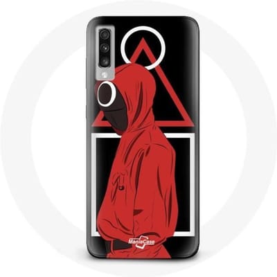 Coque - Squid Game - Samsung Galaxy A70 - Souple - Noir - Protection noir