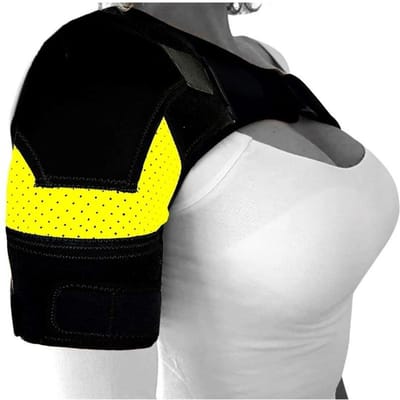 Schouderbrace met Drukkussen Neopreen Schoudersteun Schouderpijn IJszak Schouder Compressiekous Hoge Kwaliteit Praktisch Dagelijks Gebruik L