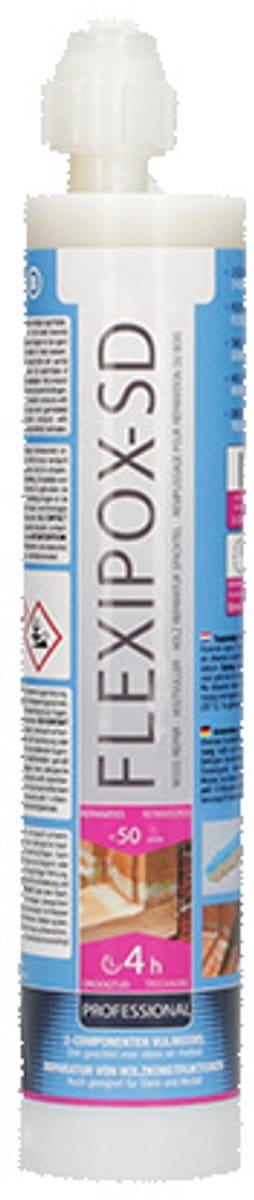 Wovar Houtrotvuller Sneldrogend Epoxy kant en klaar | 250 ml | Per Stuk