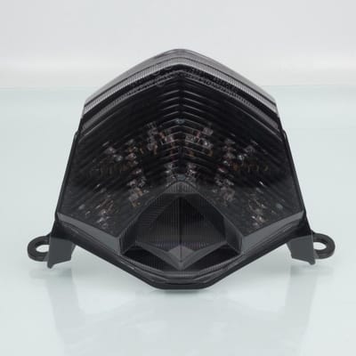 Feu arrière LED fumé gris Bike It pour moto Kawasaki 1100 ZRX 1997 à 2001 Neuf