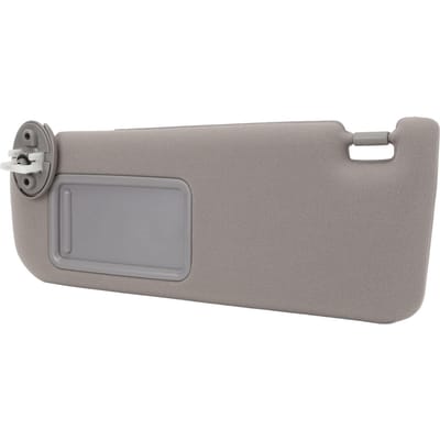 Pare-soleil gauche 74320‑06610‑B1 Pare-soleil robuste et réglable avec lumière pour Camry 2012 à 2017 gray