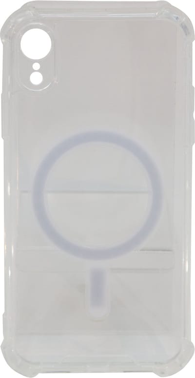 Geschikt Voor iPhone XR MagSafe Hoesje Transparant - iPhone XR Transparant MagSafe shock proof case Hoes doorzichtig