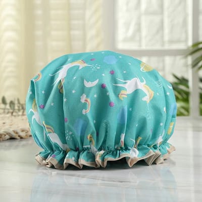 Finnacle - Unicorn Douchemuts - Voor een magische douche-ervaring! - Douchekapje - Douche cap - Douchecap - Douche muts - Shower cap