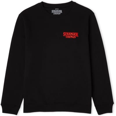 Stranger Things Stuck In The Upside Down Unisex Sweatshirt - Black - S