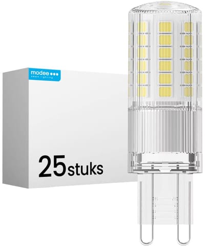Modee LED Lamp G9 - 5W 2700K 600lm 230V - LED Lamp insteek - Warm Wit - 25 stuks