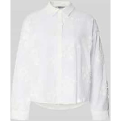 Overhemdblouse met knoopsluiting