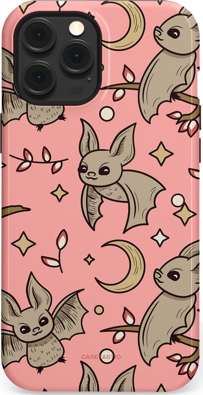 Casetastic Hoesje Geschikt voor Apple iPhone 12 Pro Max Magsafe - Stijlvolle Beschermende Duo-layer Case - Nachtelijke vlucht