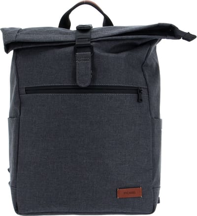 PICARD Rugzak met laptopvak Go Eco Backpack Anthrazit Antraciet