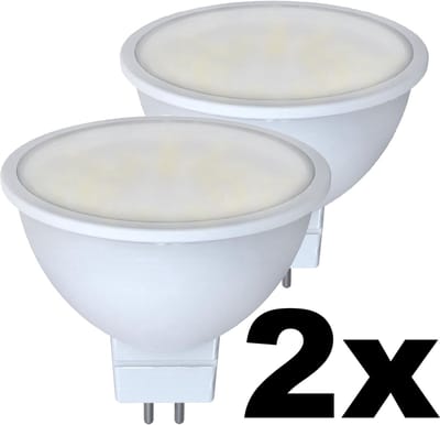2 stuks - Müller-Licht 401037 LED-lamp Energielabel G (A - G) GU5.3 Reflector 3.5 W Warmwit 1 stuk(s)