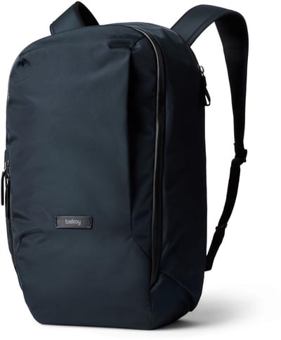 Bellroy Transit Workpack 20L - Geschikt voor 16 Laptop – Waterafstotende Stof – Doorgang voor Bagage - Blauw