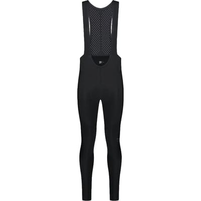 BBB Cycling ColdShield 2.0 Bib Tights – Wielrenbroek Heren Lang Met Zeem – Fietsbroek Met Bretels – Italiaanse Carvico-stof - Zwart – Maat M – BBW-444