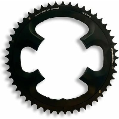 Stronglight Compatible Ultegra Di2 110 Bcd Kettingblad Zwart 51t