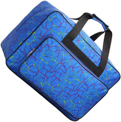 Naaimachine Tas - Opbergtas Naaien - Veilig Vervoeren - Grote Capaciteit - 38x18x25cm - Blauw