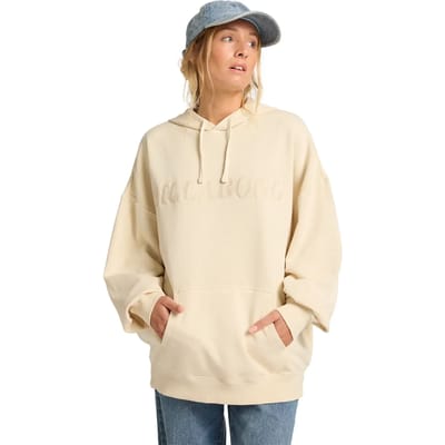 Billabong Hi Tide Dip Hoodie Beige S Vrouw