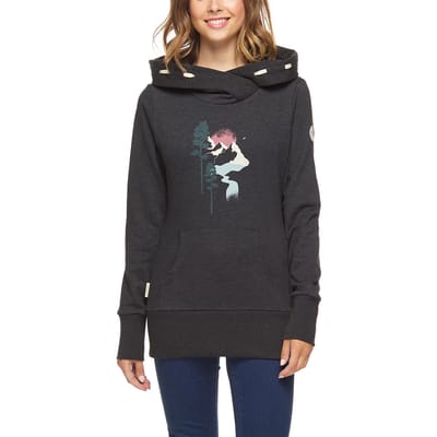 Dames organische hoodie Ragwear Angelina B