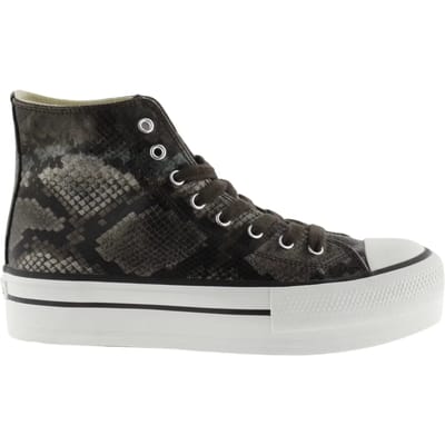 Hoge sneakers met veters