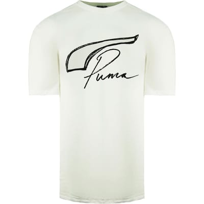 Puma x Rhugi Korte Mouw Crew Neck Wit Heren T-shirt 589066 02