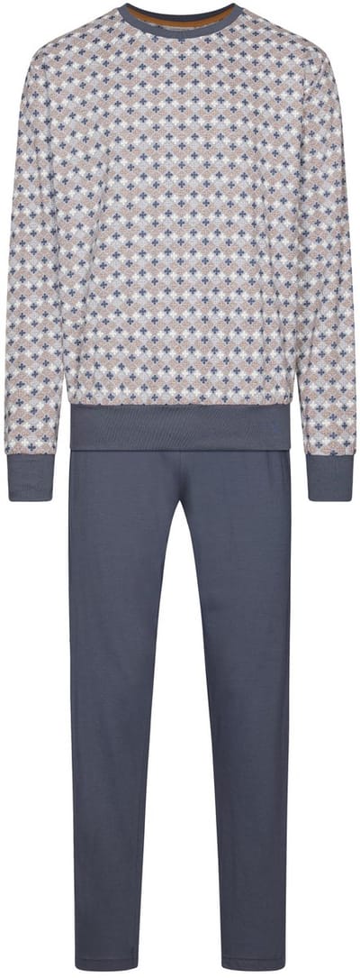 Pastunette - Pyjama - Gray Melee - Katoen - Grijs - Maat L