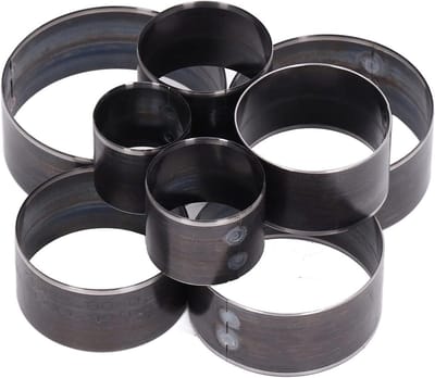 Ronde Stansmessen Set Leer – 8 Delen Voor Precisie Uitsteken