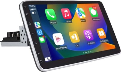 Autoradio met bluetooth - Carplay - Voor Universele 1 Din Auto - Geschikt voor Apple en Android - Stereo - Navigatie - Navigatiesysteem auto - 2GB 32GB