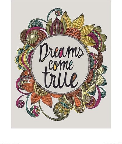 Kunstdruk Valentina Ramos - Dreams Come True 40x50cm