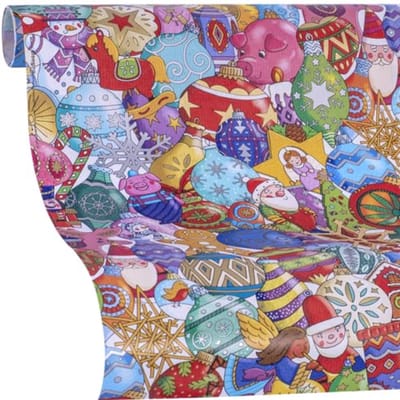 Cadeaupapier voor Kerstmis - 5 meter rol voor kinderen